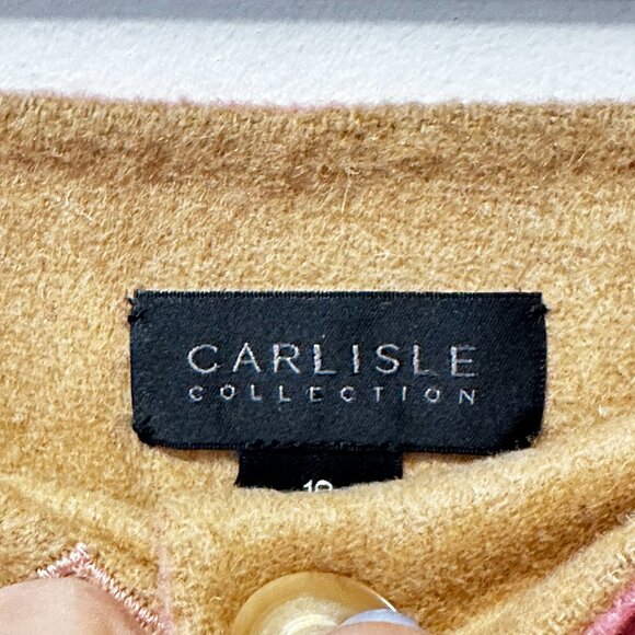 CARLISLE Collection La Vie En Rose Sz 10 Pensil Skirt Reversable - Picture 4 of 4